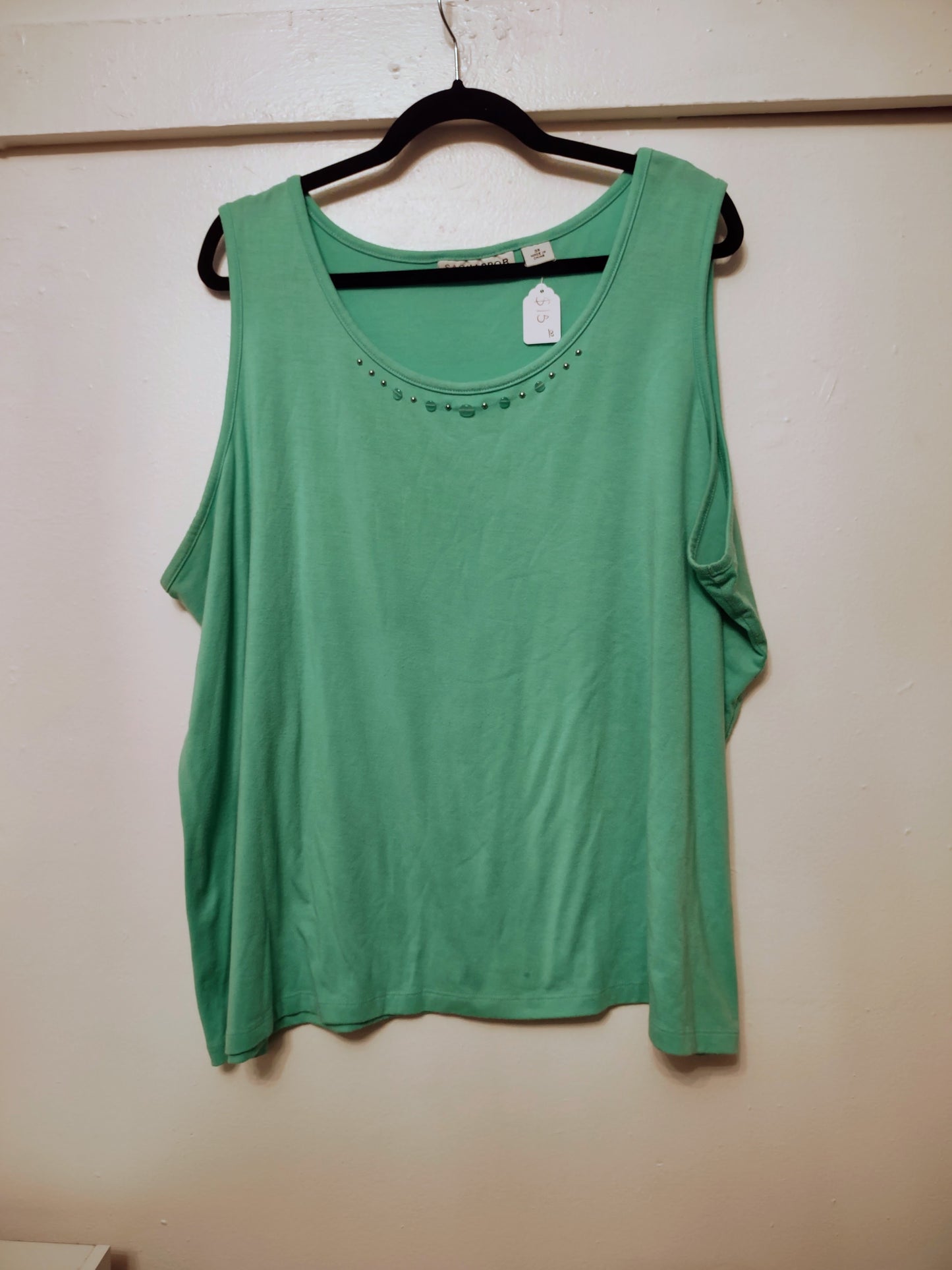 Aqua Beaded Tank 3X