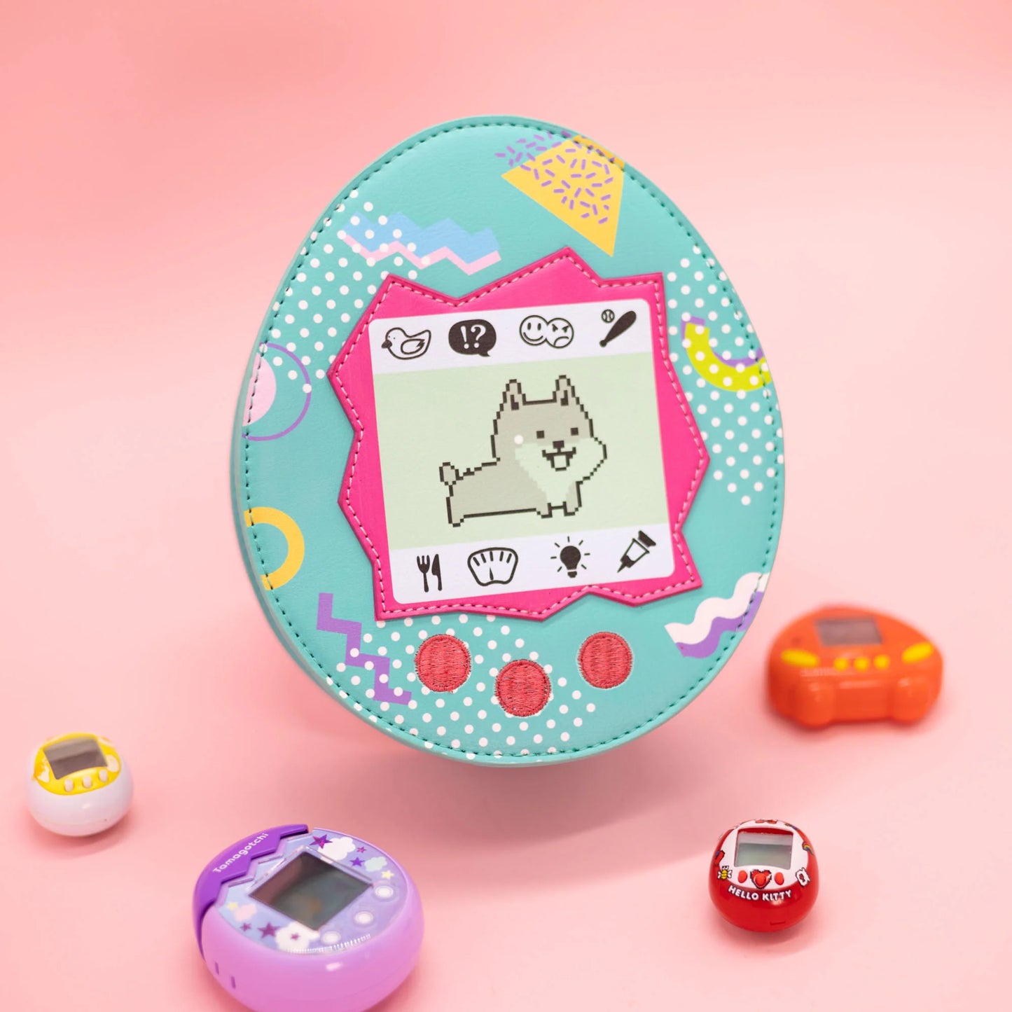 Retro Virtual Pet Handbag