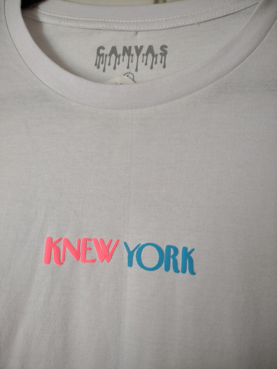 White "Knew York" Shirt Large
