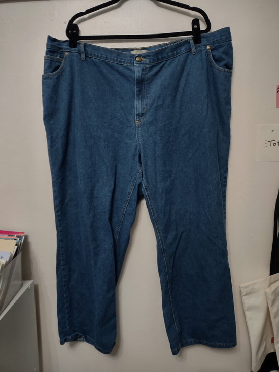 Stretchy Waist Jeans Size 28W Petite
