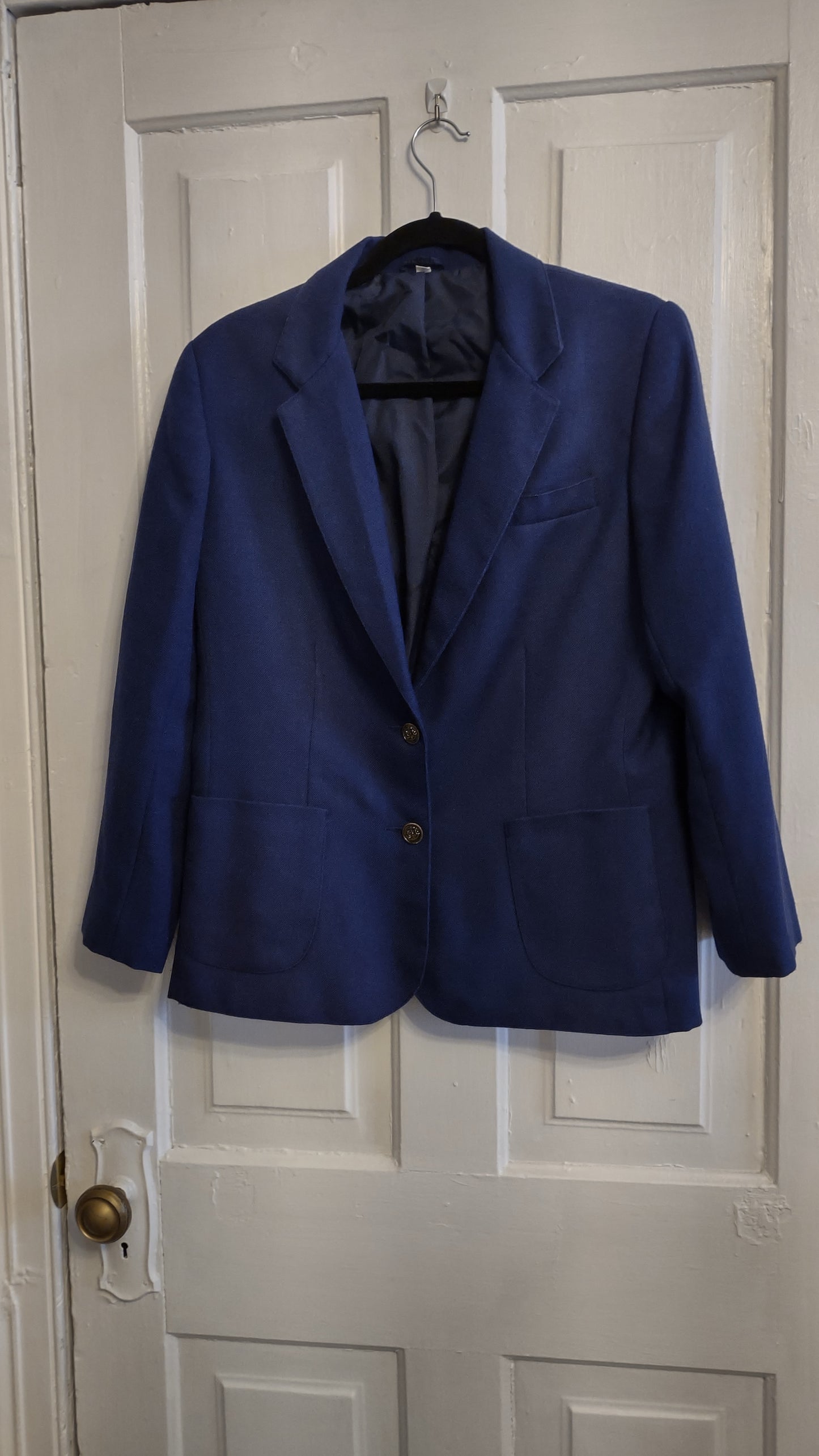 Royal Blue 2-Button Blazer 18