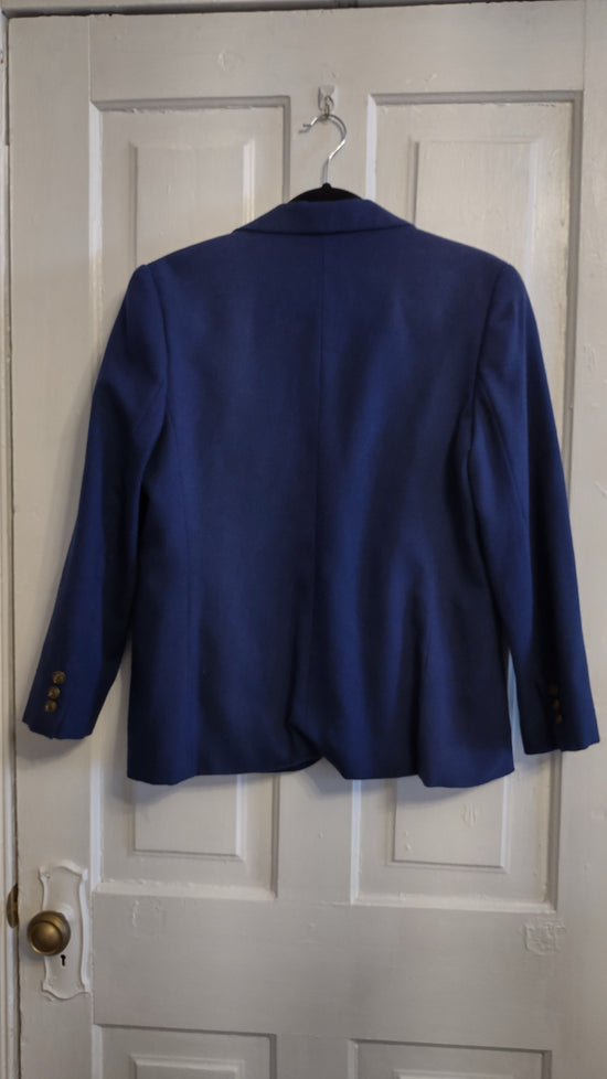 Royal Blue 2-Button Blazer 18